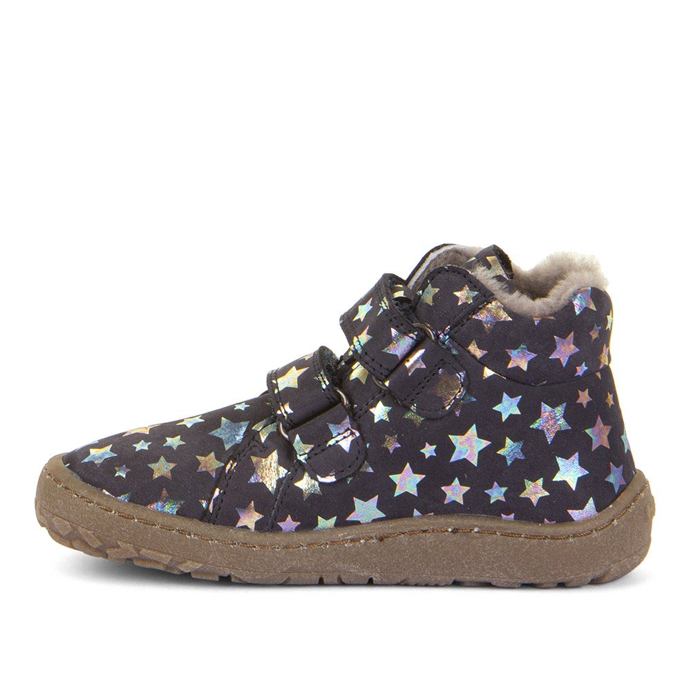 Chaussures Froddo barefoot fourrées stars G3110252-12K sur la boutique Liberty Pieds (5)