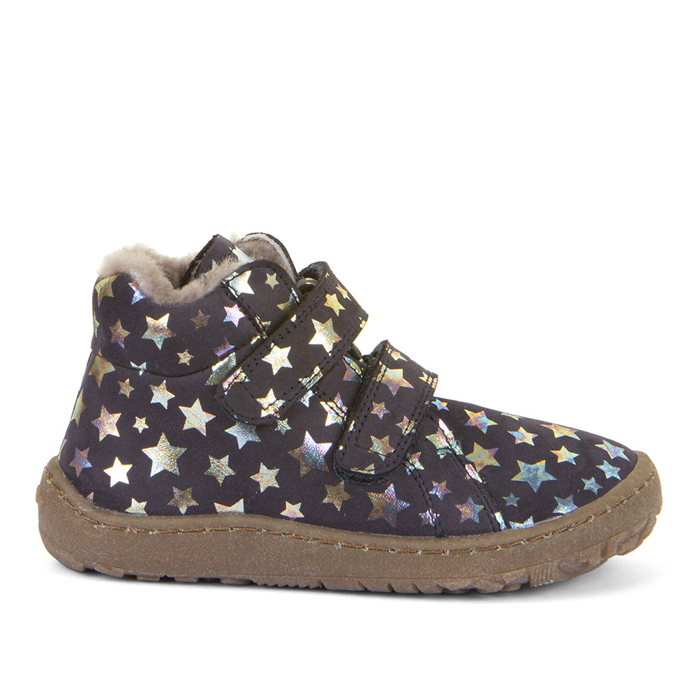 Chaussures Froddo barefoot fourrées stars G3110252-12K sur la boutique Liberty Pieds (3)
