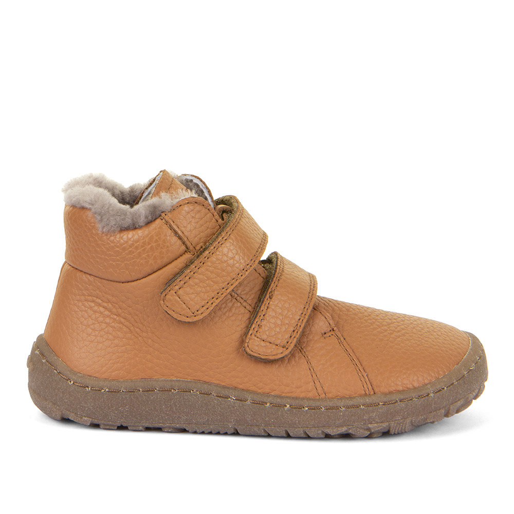 Chaussures barefoot fourrées Froddo cognac G3110252-2K sur la boutique Liberty Pieds (3)
