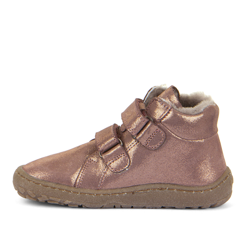 Chaussures Froddo barefoot fourrées pink gold G3110252-11K sur la boutique Liberty Pieds (3)