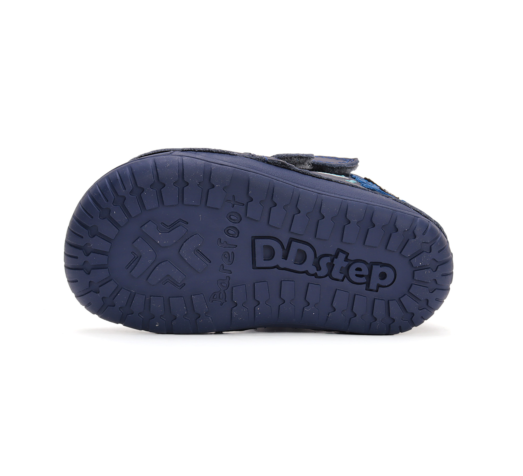 Bottes barefoot fourrées DD STEP W070-42838 Royal Blue Dino sur la boutique Liberty Pieds (6)