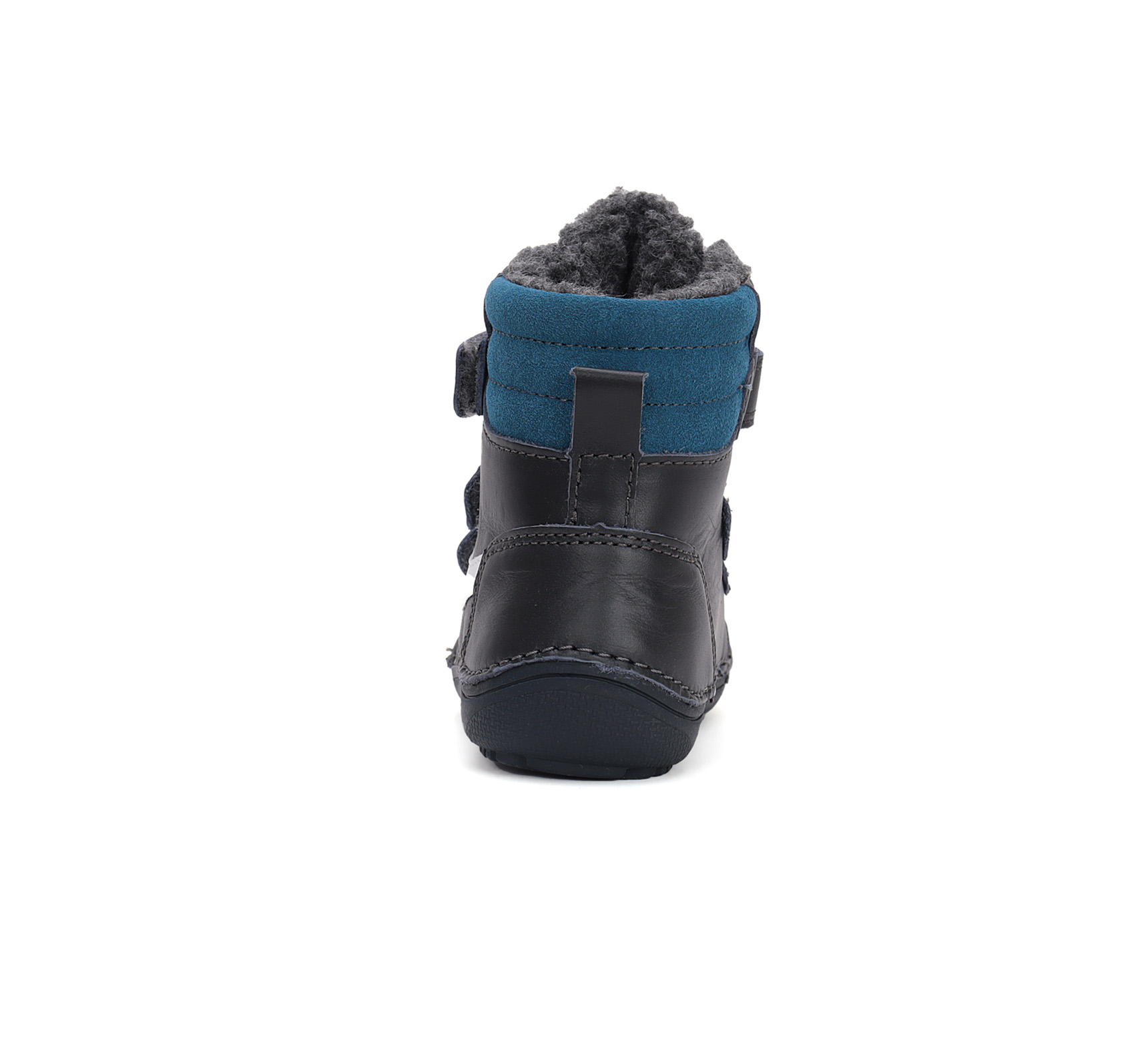 bottes barefoot fourrées DD Step W063-42754 Royal Blue sur la boutique Liberty Pieds (3)