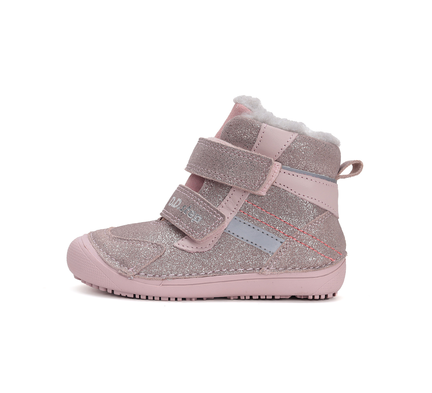 bottes barefoot fourrées DD Step W063-42254C Champagne sur la boutique Liberty Pieds (2)