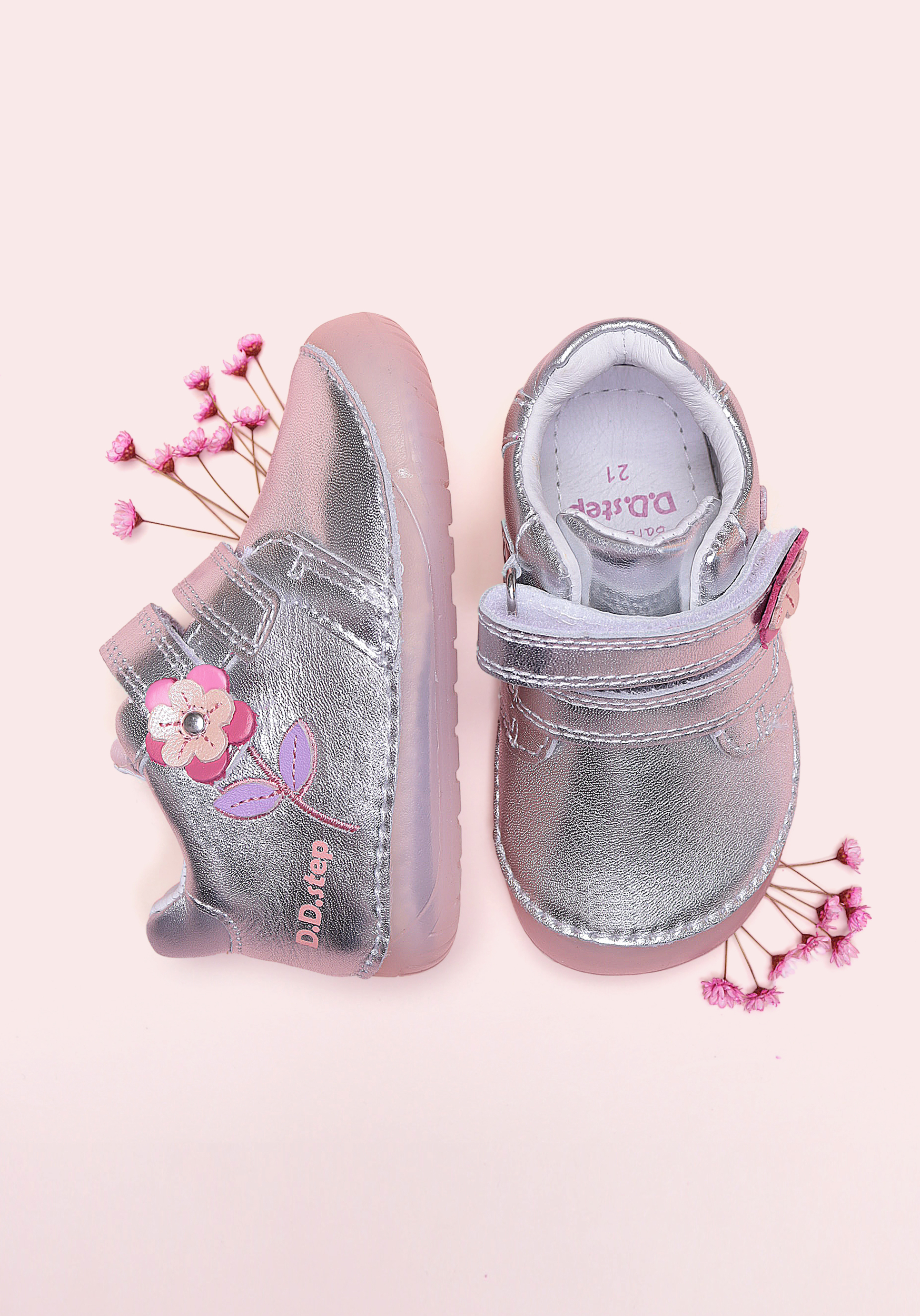 chaussures enfants DD STEP S070-51171A Silver sur la boutique Liberty Pieds (8)