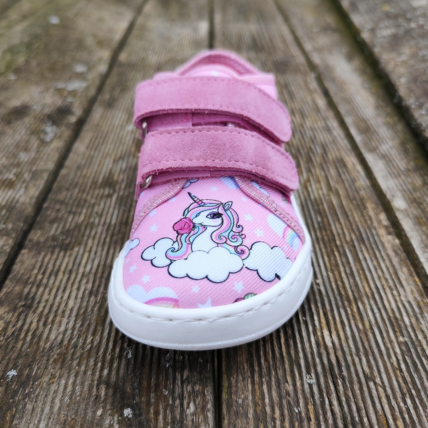 Basket enfant en toile EF Barefoot -23-3407-1540 licorne - sur la boutique Liberty Pieds-9