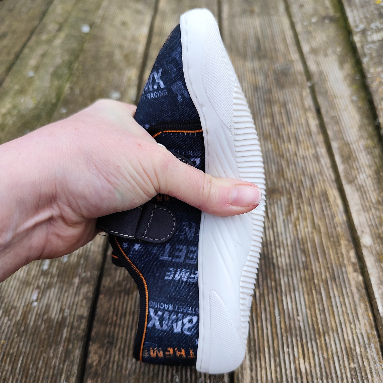 Basket enfant en toile EF Barefoot -23-3407-0031 BMX - sur la boutique Liberty Pieds-2