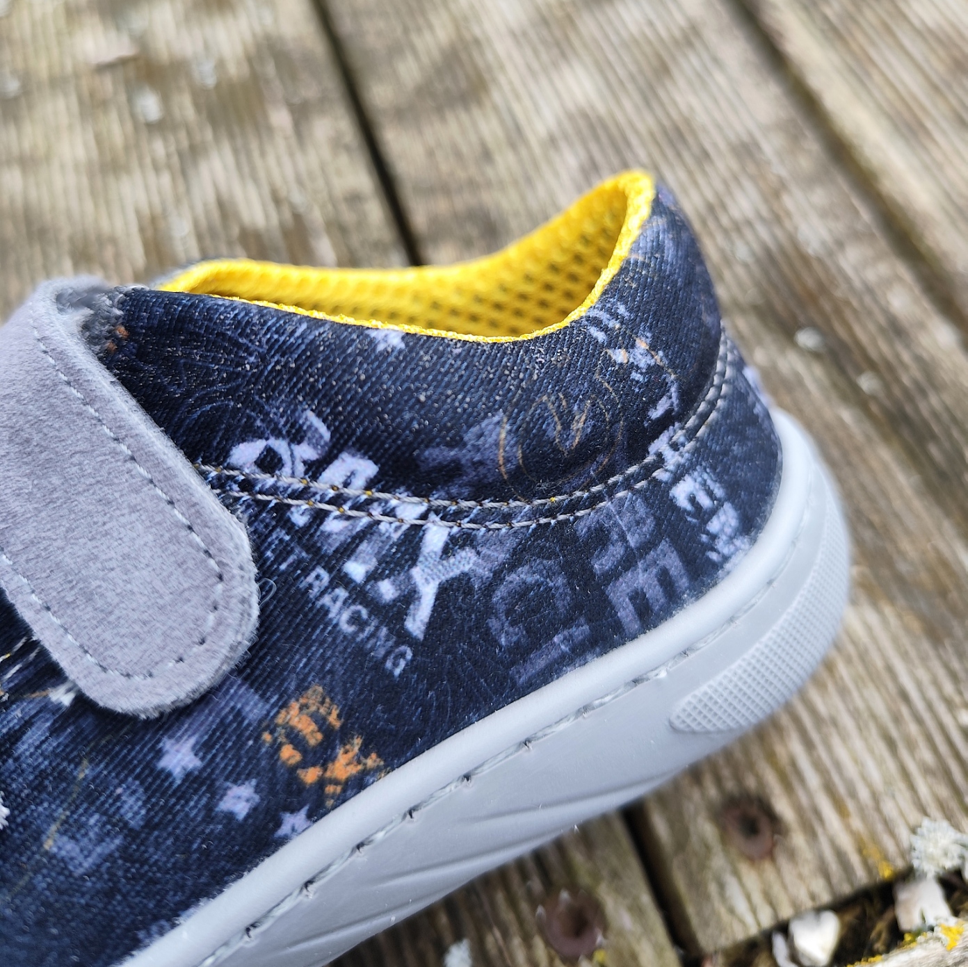 Basket enfant en toile EF Barefoot -23-3404-0031 BMX - sur la boutique Liberty Pieds