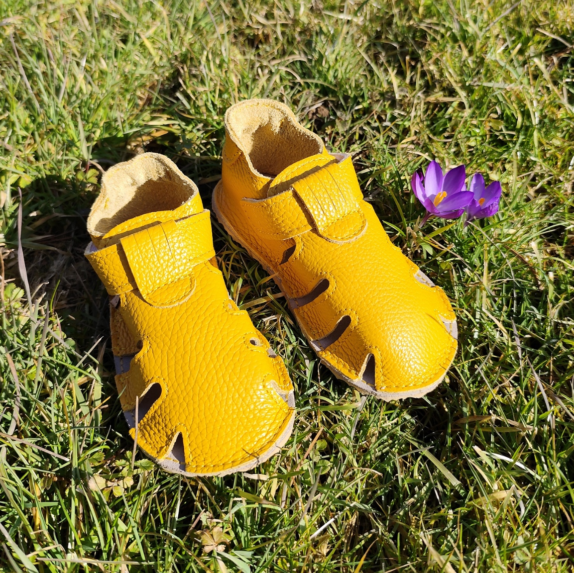 Sandales enfants Ptit scratch été Tomar Creation jaune sur la boutique Liberty Pieds-6