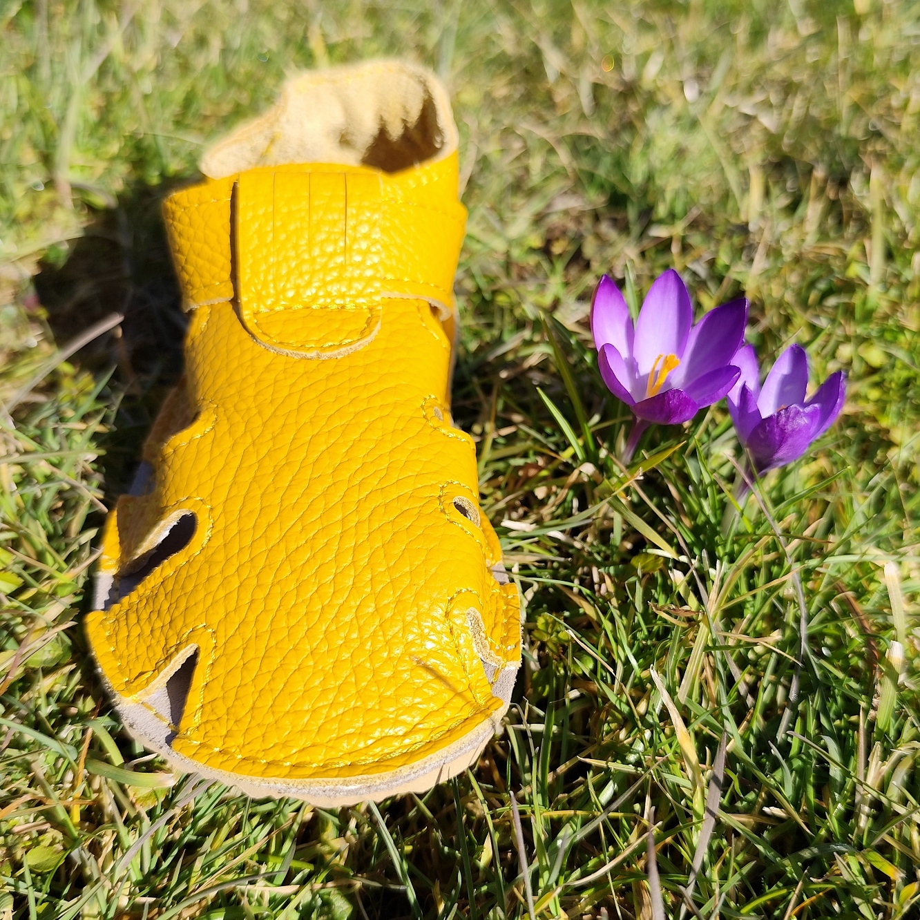 Sandales enfants Ptit scratch été Tomar Creation jaune sur la boutique Liberty Pieds-8