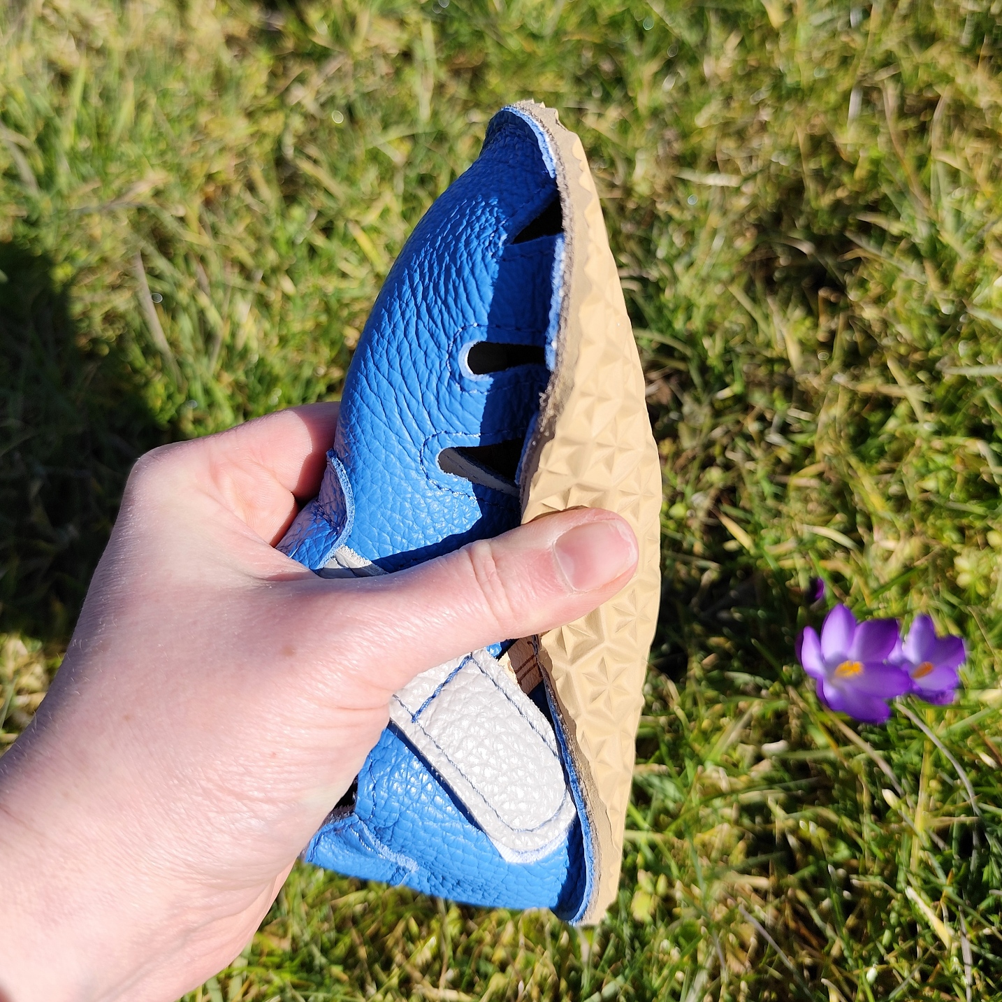Sandales enfants Ptit scratch été Tomar Creation bleu-gris sur la boutique Liberty Pieds-8