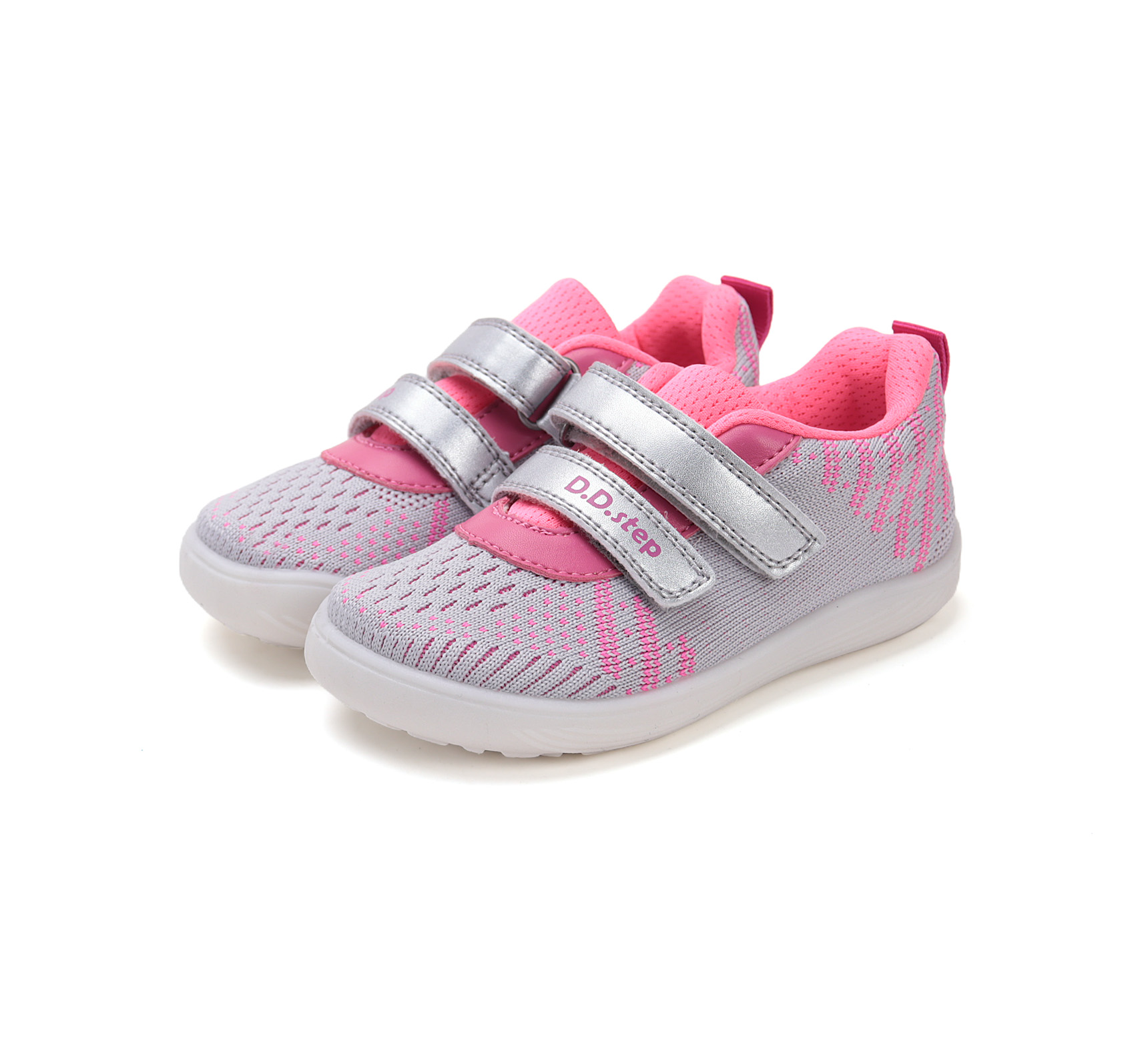 Basket barefoot sport DD Step F093-51399E silver pink sur la boutique Liberty Pieds (7)