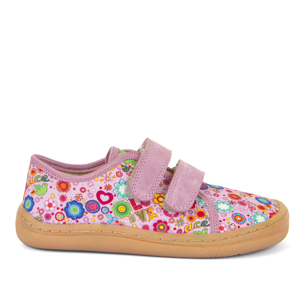 basket toile Froddo barefoot G1700379-33 peace and love chez Liberty Pieds (1)