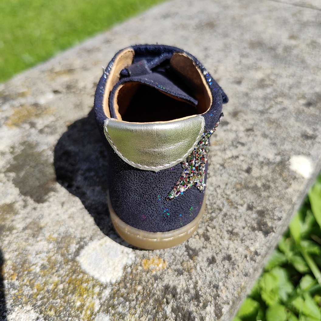 Chaussures enfant Froddo Ollie pieds fins G2130352-7 blue star chez Liberty Pieds-1