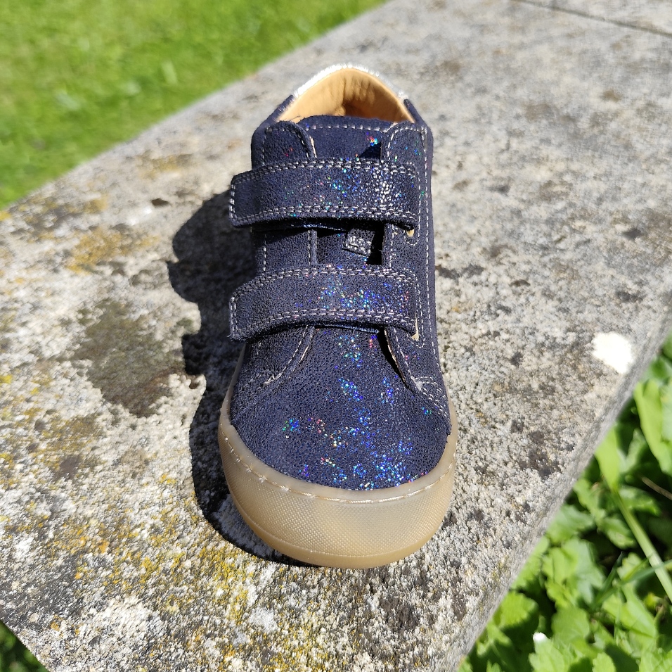 Chaussures enfant Froddo Ollie pieds fins G2130352-7 blue star chez Liberty Pieds-2