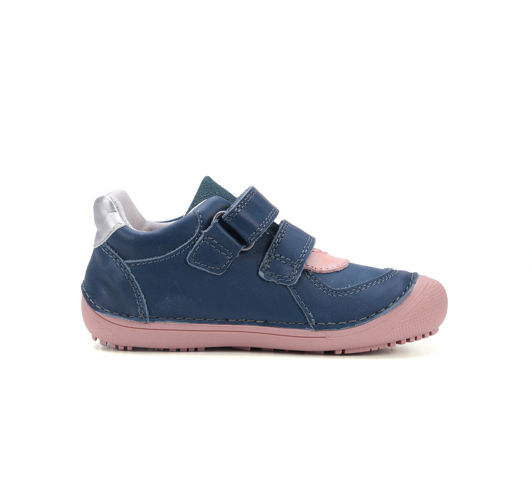 Chaussures enfant DD step barefoot S063-52548D Royal Blue Pink sur la boutique Liberty Pieds (3)