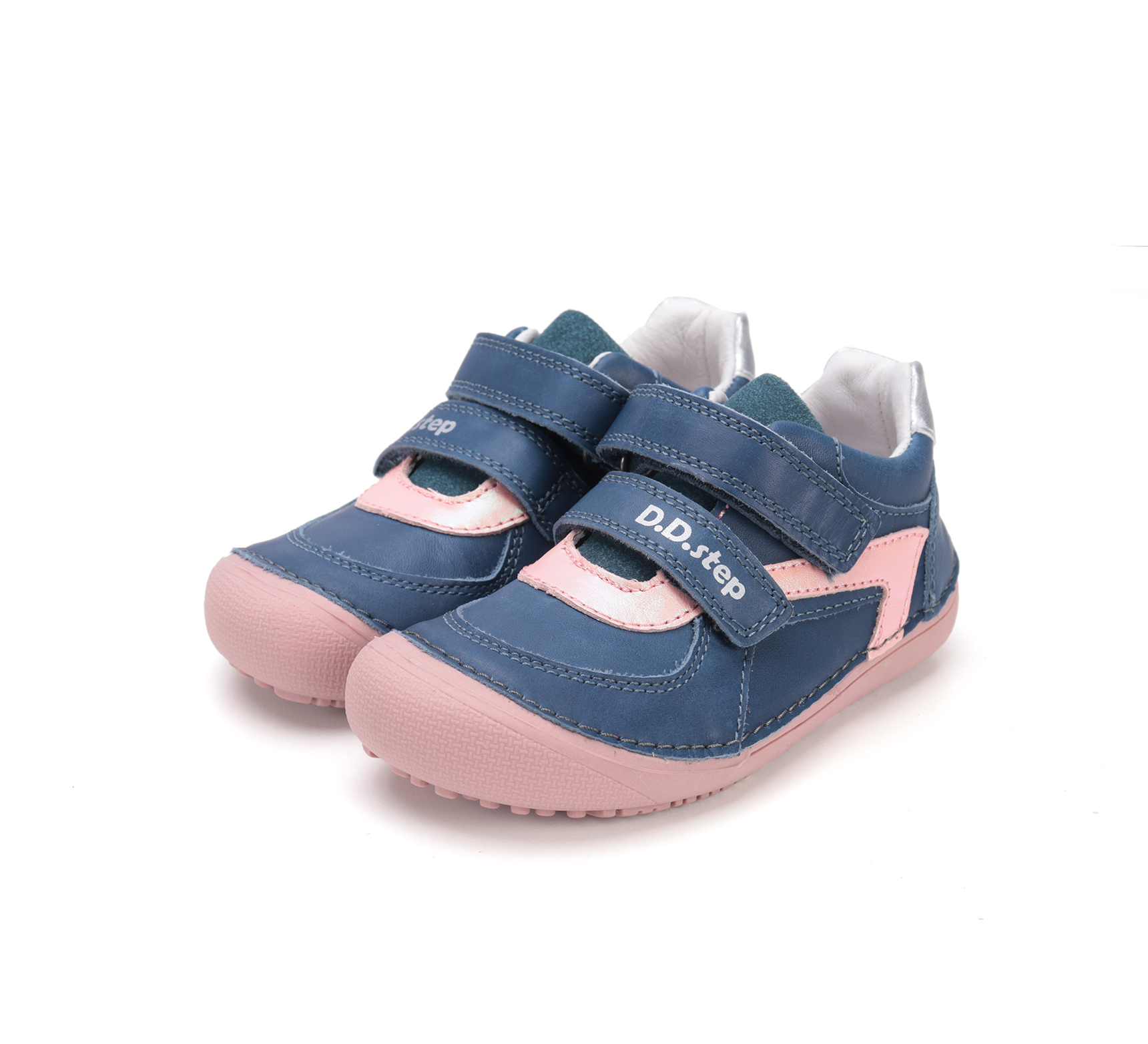 Chaussures enfant DD step barefoot S063-52548D Royal Blue Pink sur la boutique Liberty Pieds (6)