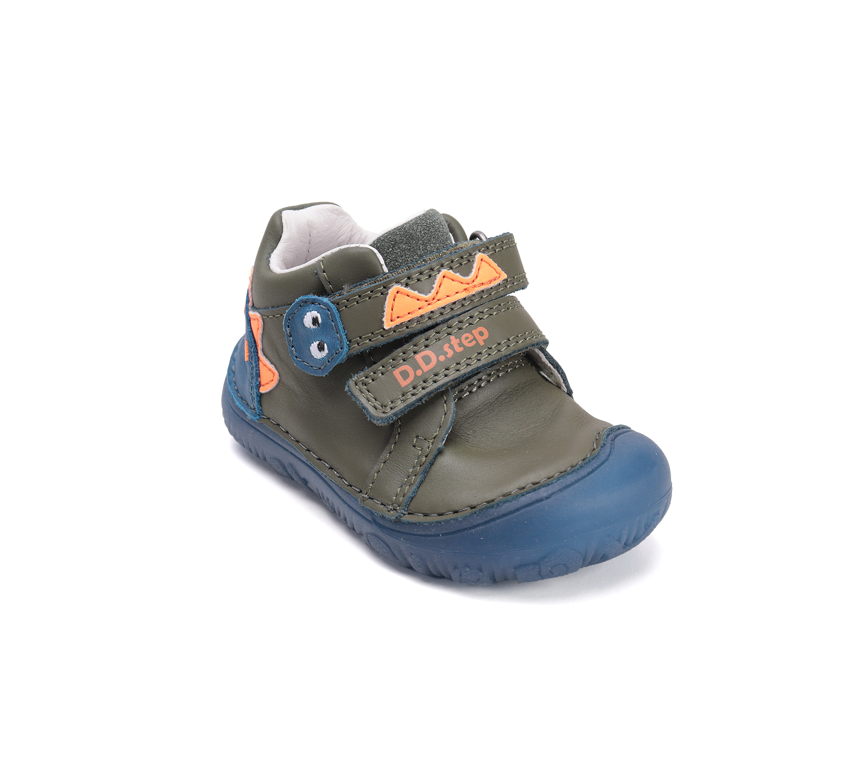 chaussures enfants DD step barefoot S073-52875A Khaki sur la boutique Liberty Pieds (7)