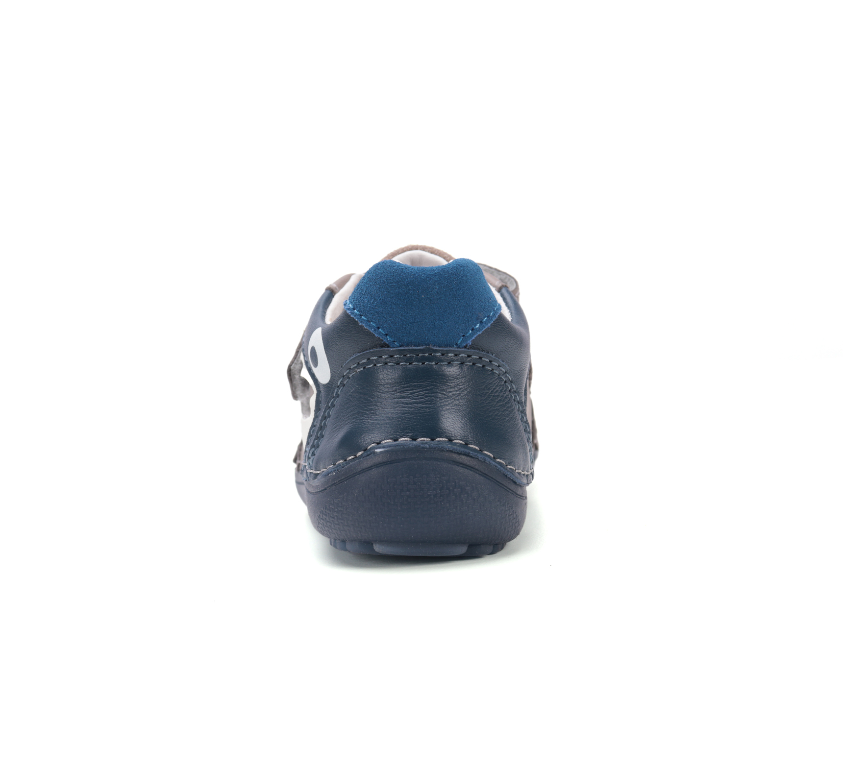 chaussures enfant DD step barefoot S063-52328A Chocolate requin sur la boutique Liberty Pieds (2)