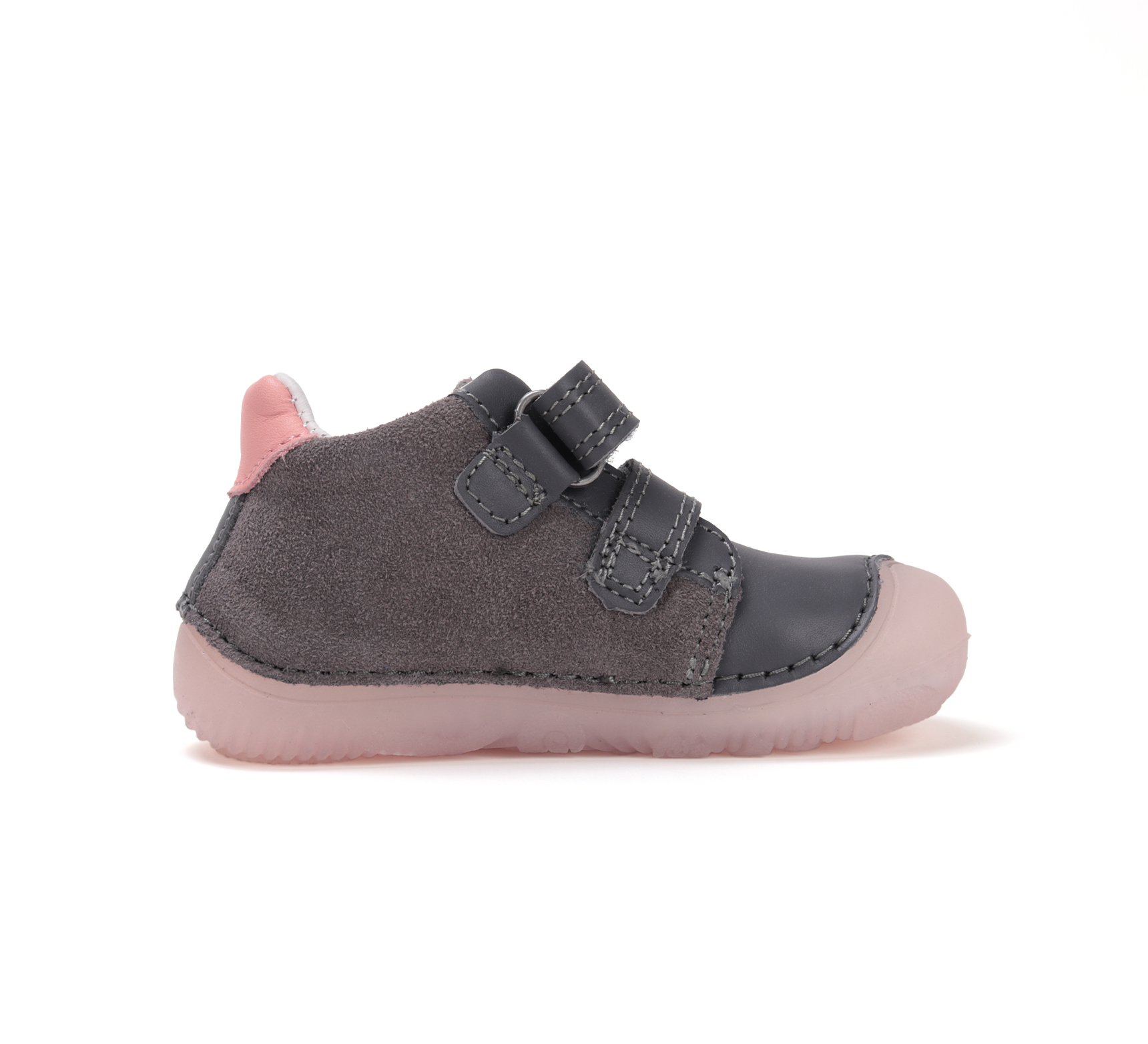 Chaussures enfant DD step barefoot S073-52165A Dark Grey fée sur la boutique Liberty Pieds (3)