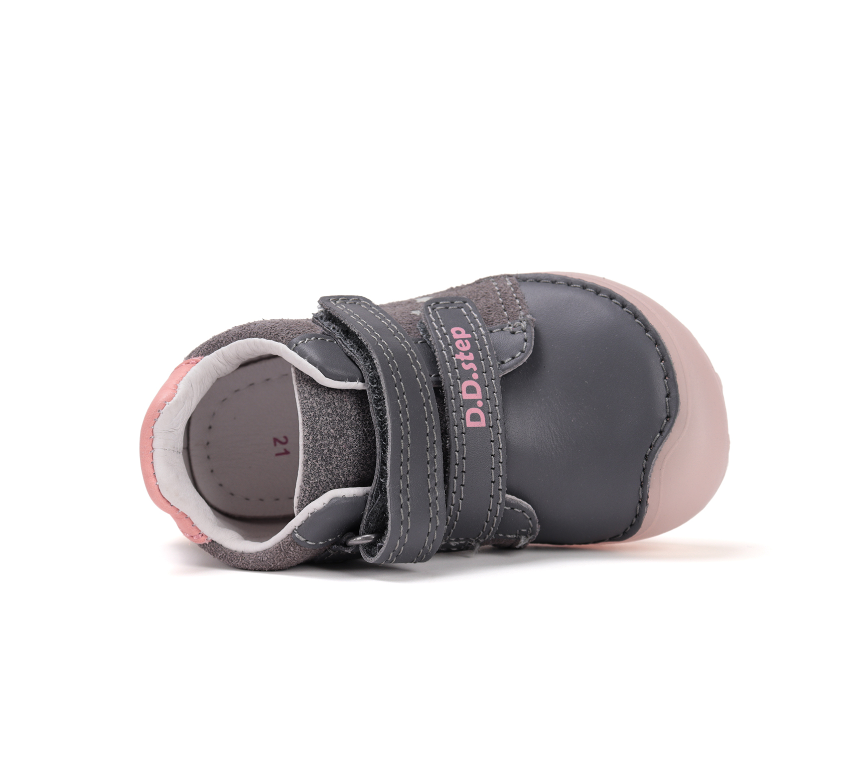 Chaussures enfant DD step barefoot S073-52165A Dark Grey fée sur la boutique Liberty Pieds (4)