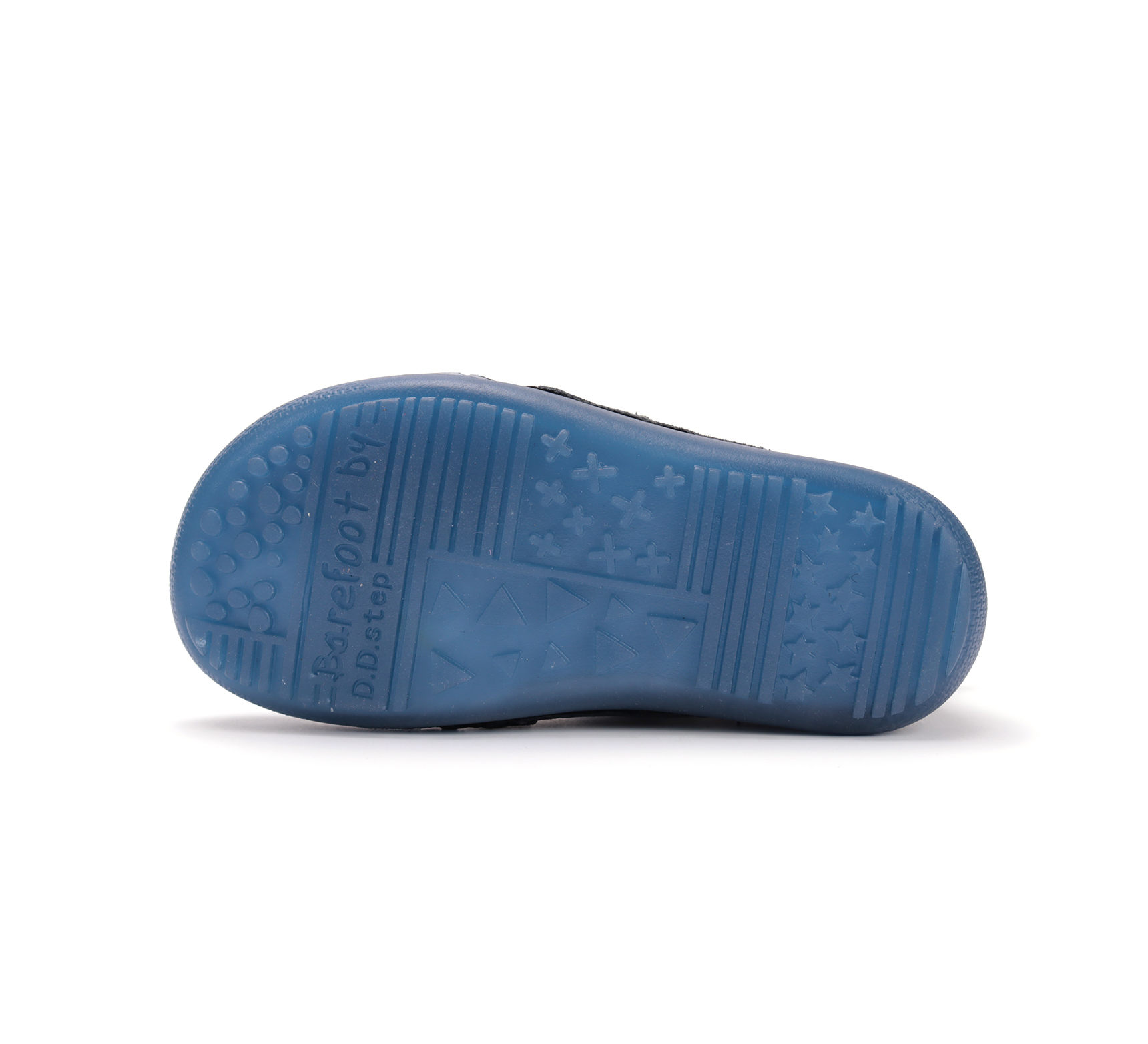 Chaussures montantes enfant DD step barefoot A063-52815A Royal Blue Licorne sur la boutique Liberty Pieds (5)