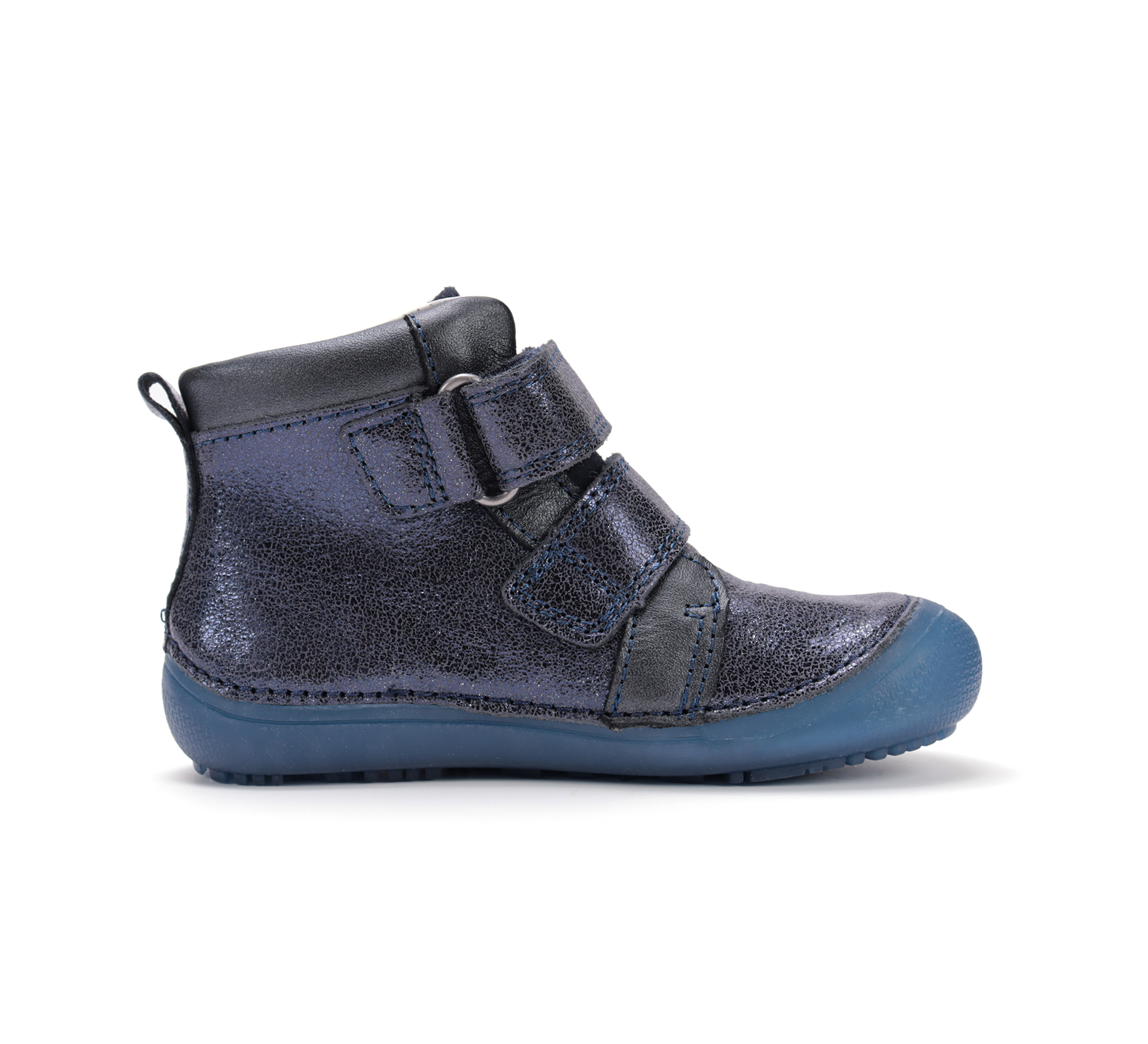 Chaussures montantes enfant DD step barefoot A063-52815A Royal Blue Licorne sur la boutique Liberty Pieds (3)