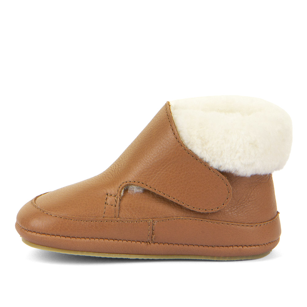 Chaussures enfant Froddo barefoot furry walkers G1160003-4 cognac sur la boutique Liberty Pied (3)