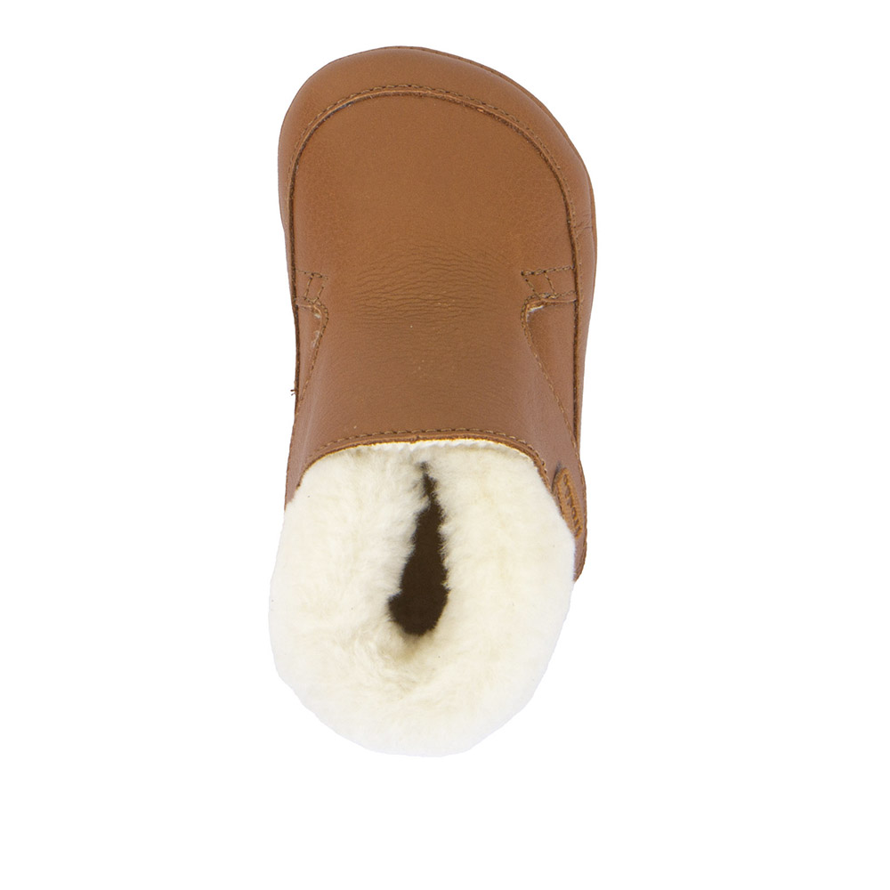 Chaussures enfant Froddo barefoot furry walkers G1160003-4 cognac sur la boutique Liberty Pied (6)