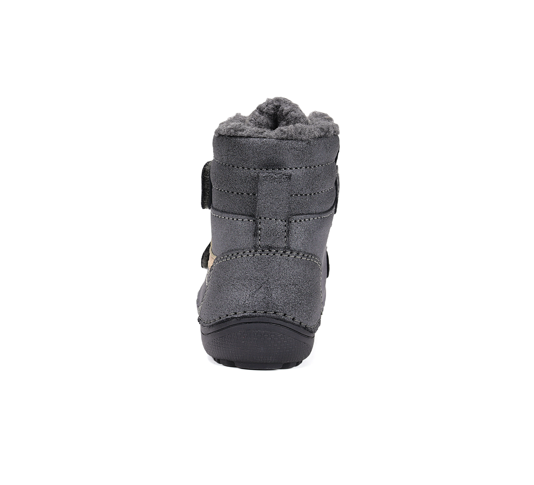 Chaussures fourrées enfant DD Step barefoot W063-52804E Black sur la boutique Liberty Pieds (2)