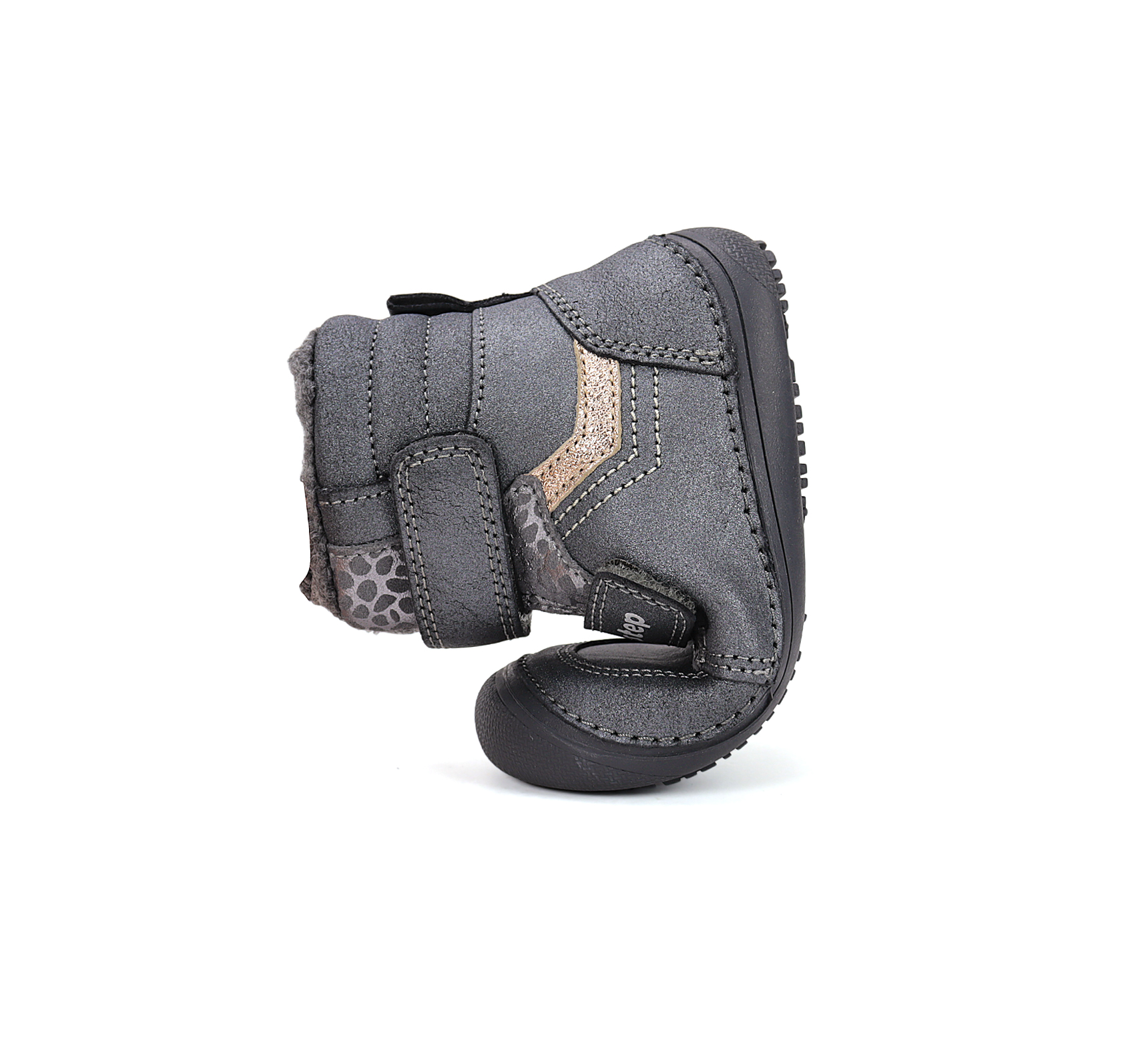 Chaussures fourrées enfant DD Step barefoot W063-52804E Black sur la boutique Liberty Pieds (8)