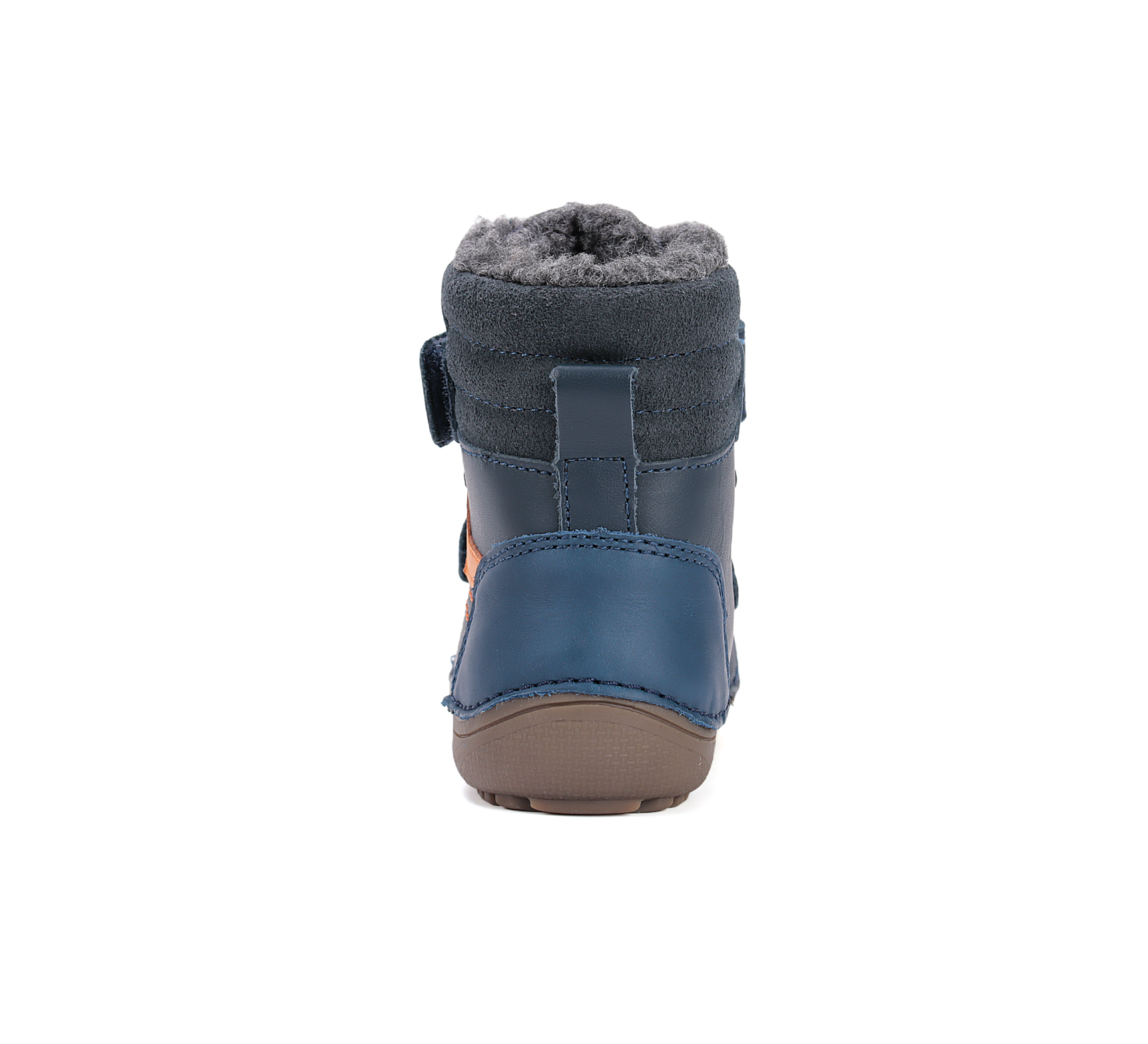 Chaussures fourrées enfant DD STEP barefoot W063-52804A Royal Blue sur la boutique Liberty Pieds (2)