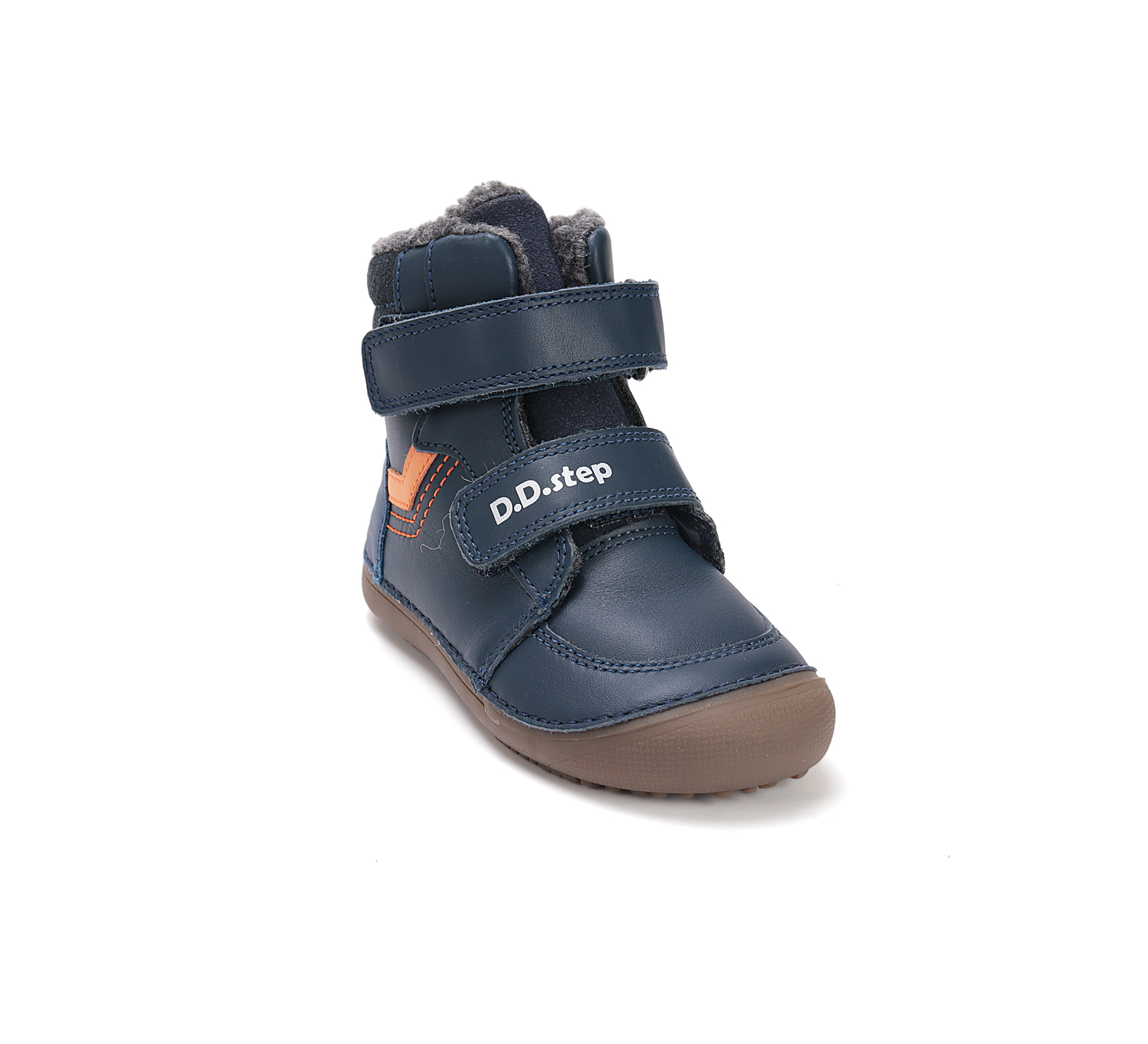 Chaussures fourrées enfant DD STEP barefoot W063-52804A Royal Blue sur la boutique Liberty Pieds (7)