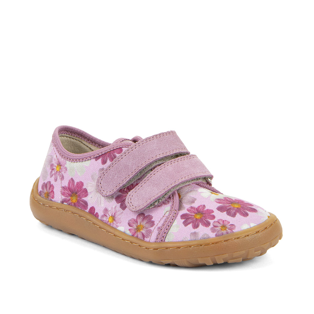 Baskets toile enfant Froddo barefoot G1700440-9 Flowers sur la boutique Liberty Pieds (2)
