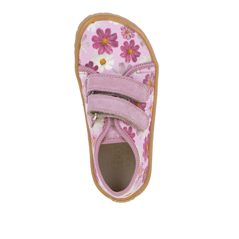 Baskets toile enfant Froddo barefoot G1700440-9 Flowers sur la boutique Liberty Pieds (6)