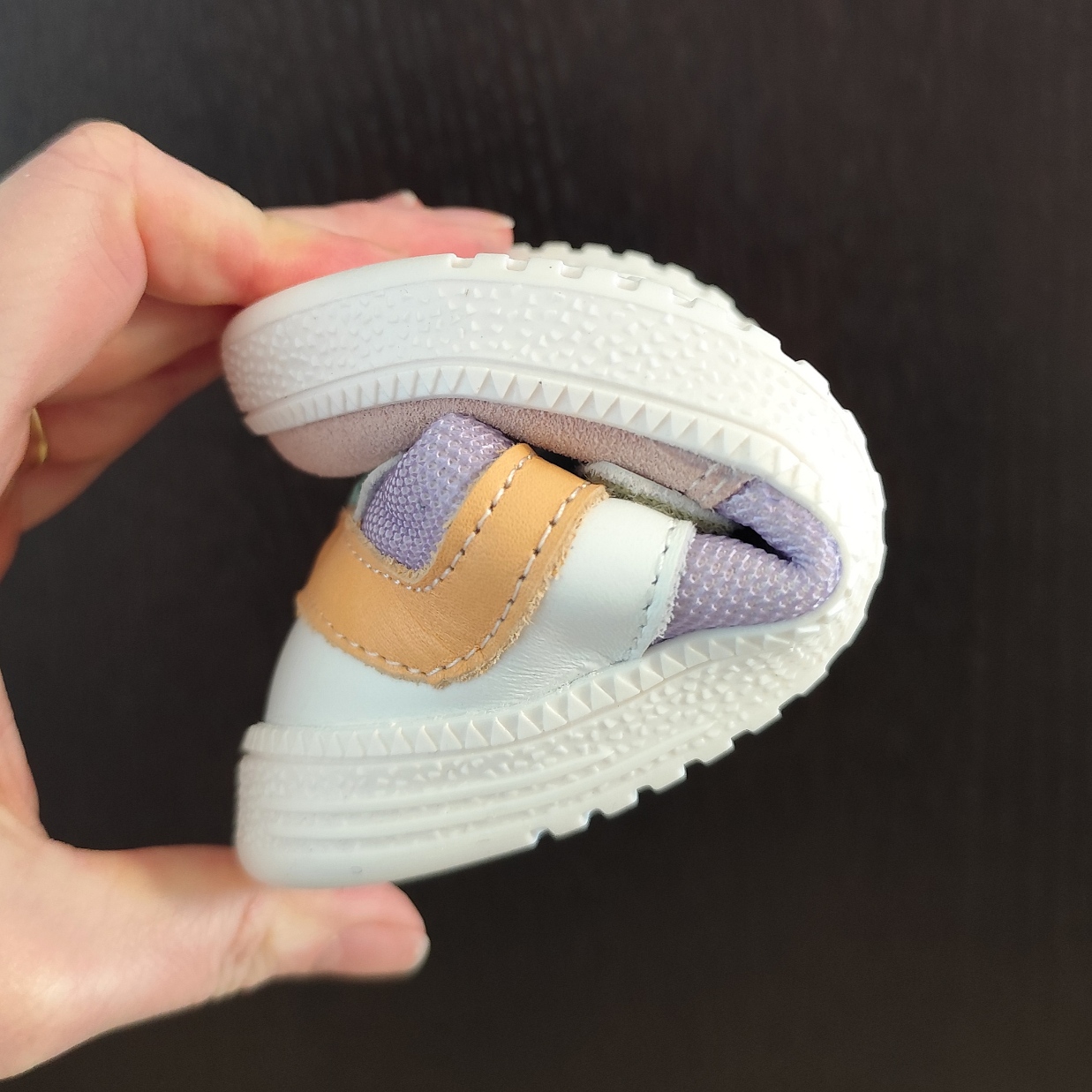 Baskets barefoot enfant Froddo Loop G3130282-8 lila sur la boutique Liberty Pieds-1