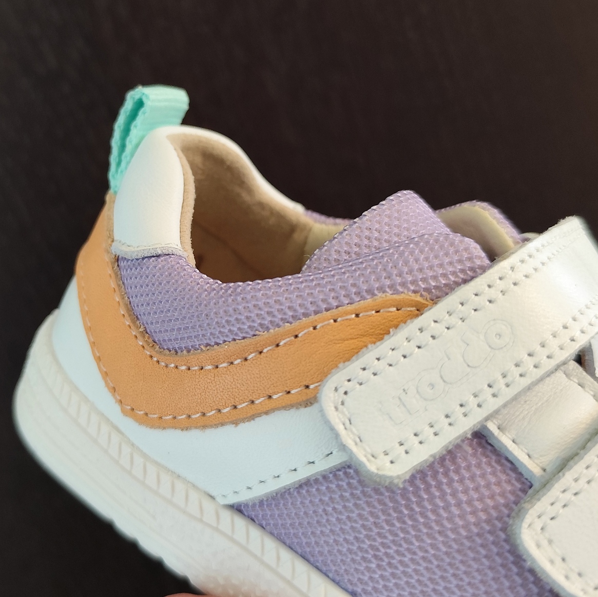 Baskets barefoot enfant Froddo Loop G3130282-8 lila sur la boutique Liberty Pieds-3