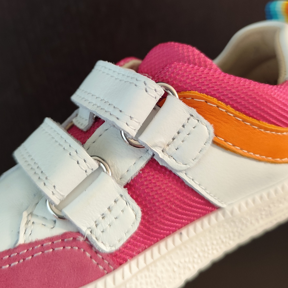 Baskets barefoot enfant Froddo Loop G3130282-7 rose sur la boutique Liberty Pieds-4