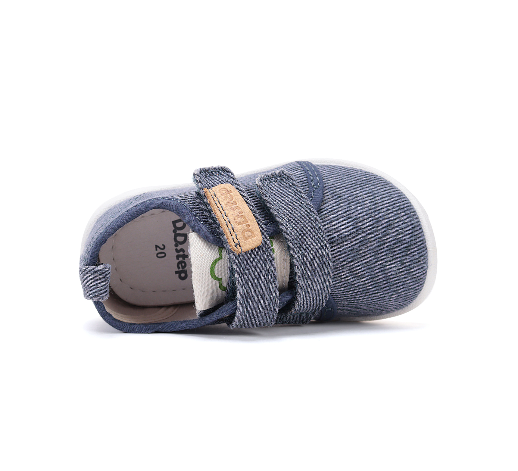 Baskets en toile DD Step barefoot C086-61763A Royal Blue sur la boutique Liberty Pieds (5)