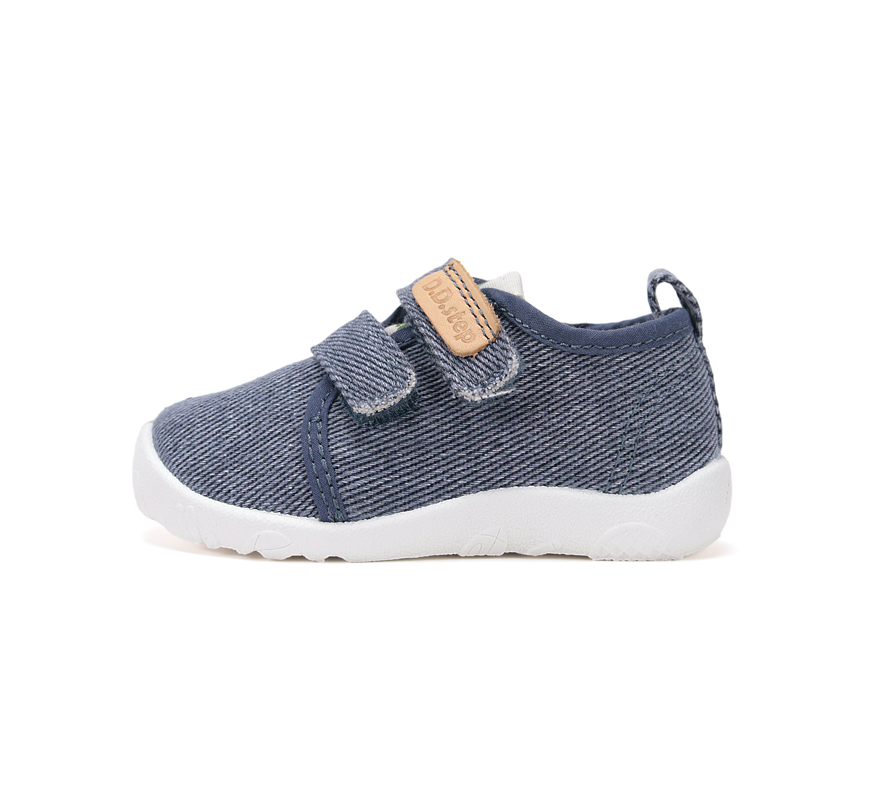 Baskets en toile DD Step barefoot C086-61763A Royal Blue sur la boutique Liberty Pieds (2)