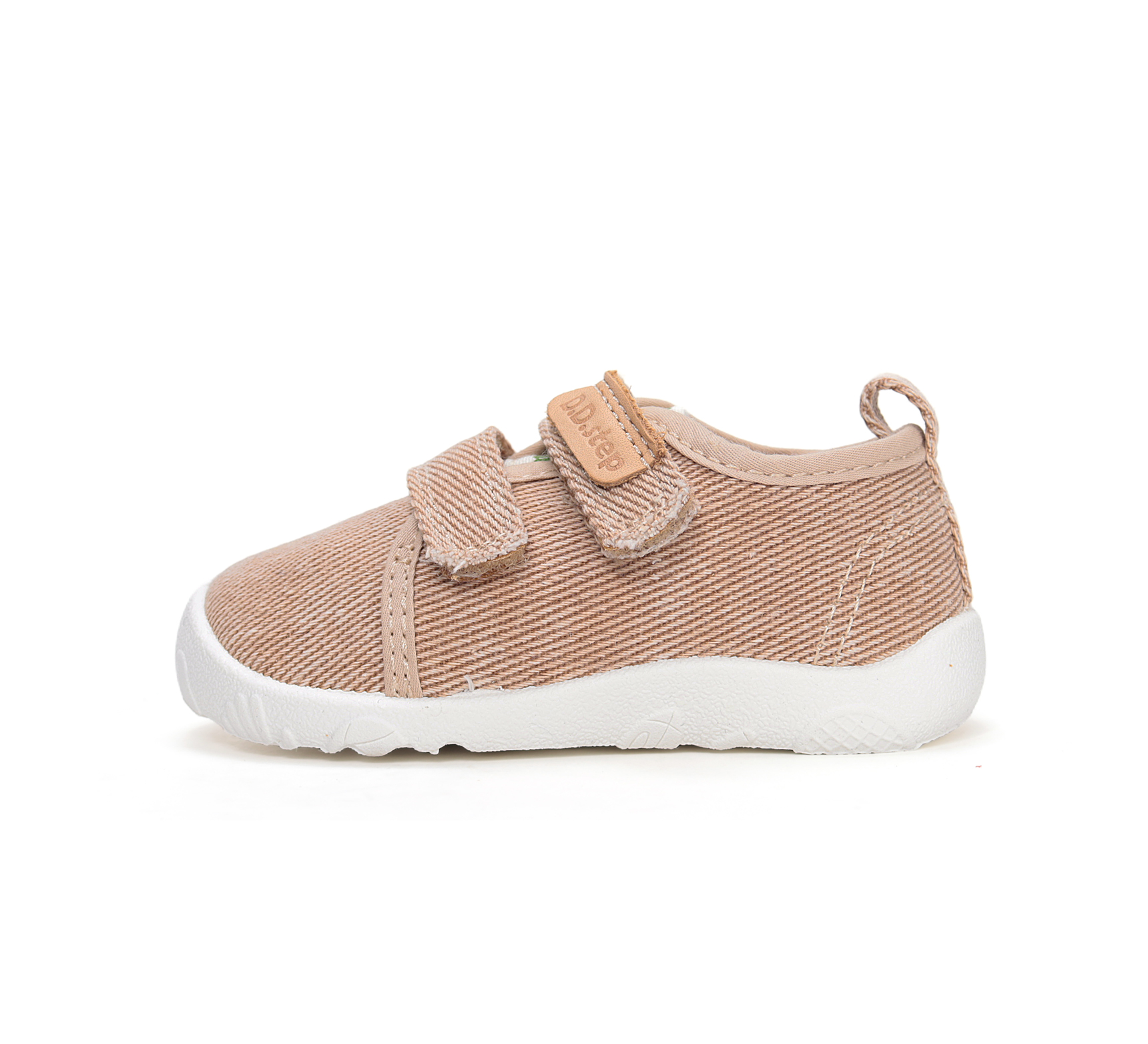 Baskets en toile enfants barefoot DD STEP C086-61763G Cream sur la boutique Liberty Pieds (2)