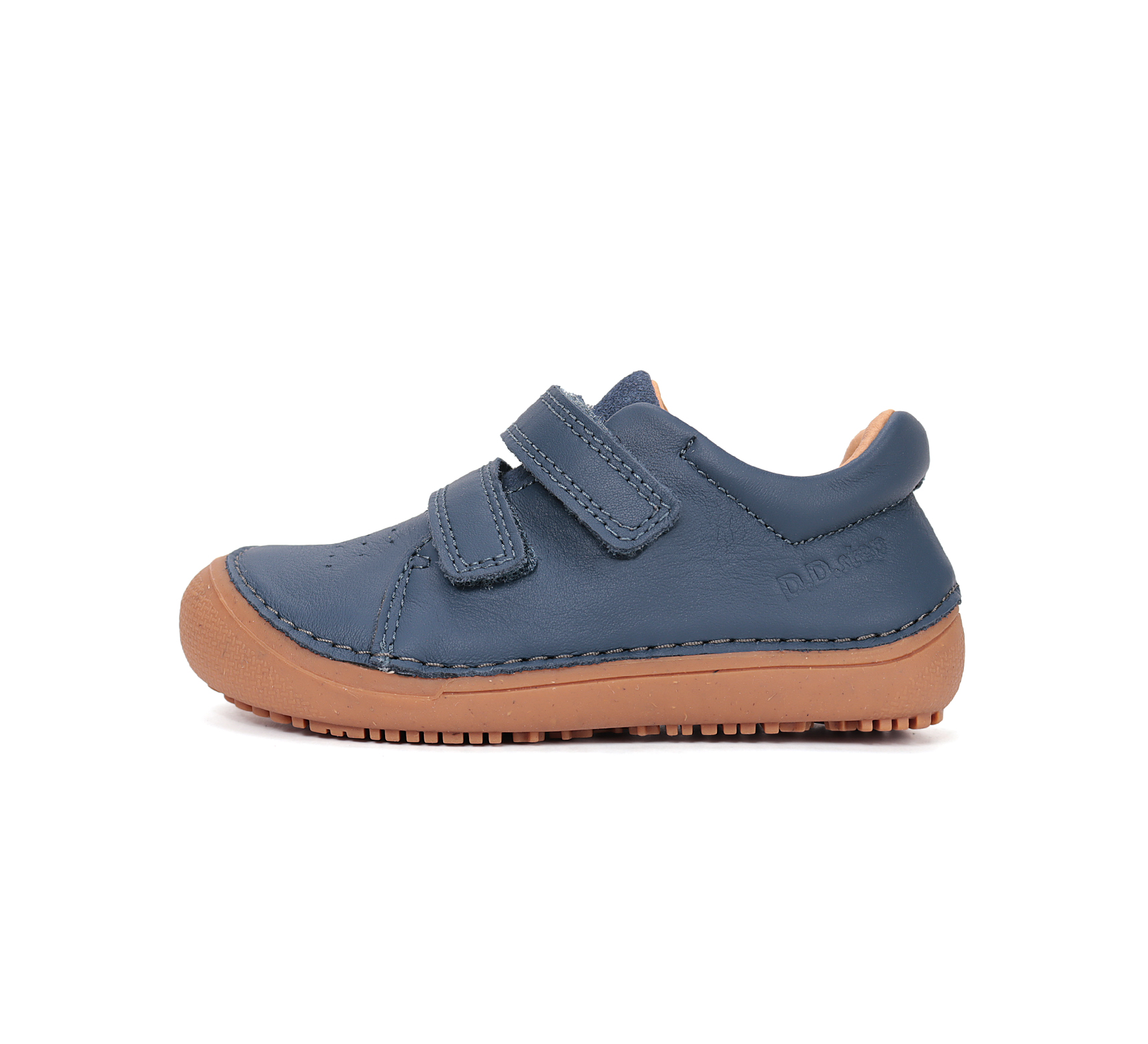 chaussures enfant en cuir DD step barefoot S063-61983 Royal Blue sur la boutique Liberty Pieds (2)
