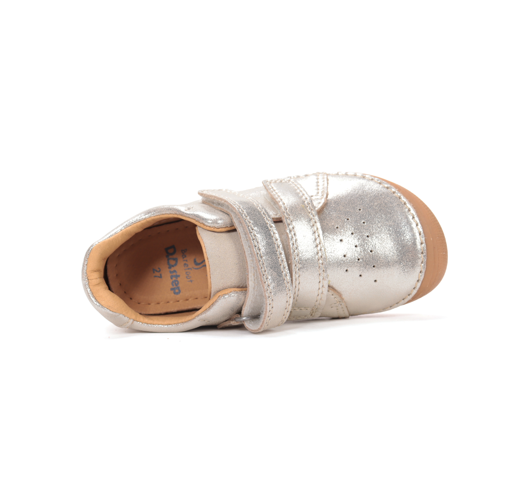 chaussures enfant en cuir DD Step barefoot S063-61983F Gold sur la boutique Liberty Pieds (5)