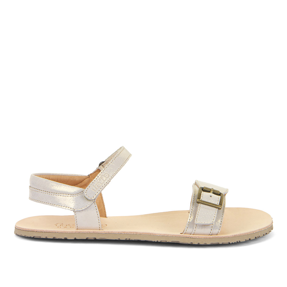 Sandales Froddo barefoot Flexy buckle G3150285-4 gold shine sur la boutique Liberty Pieds (2)