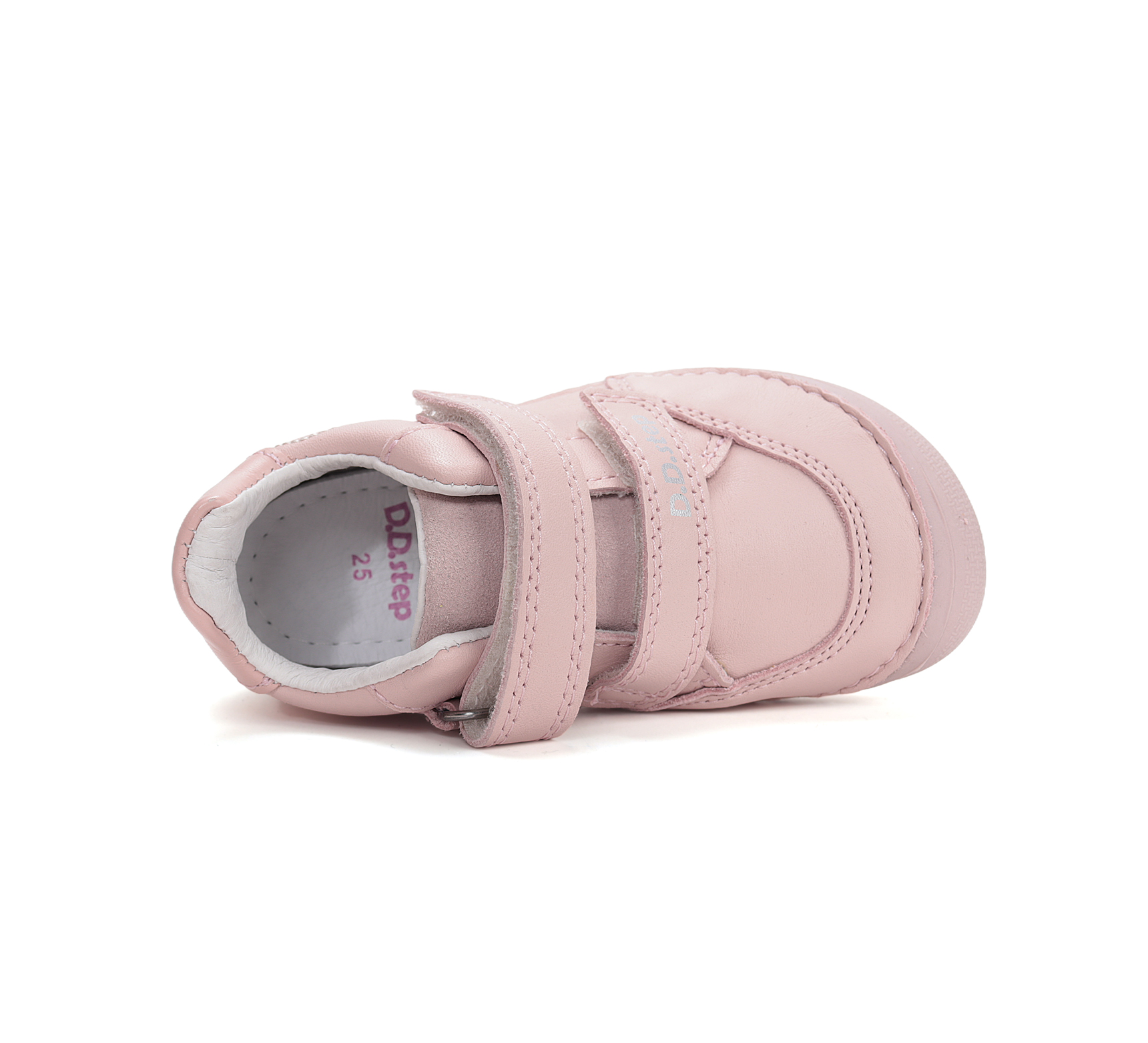 chaussures enfant en cuir DD Step barefoot S063-61572 Baby Pink sur la boutique Liberty Pieds (5)