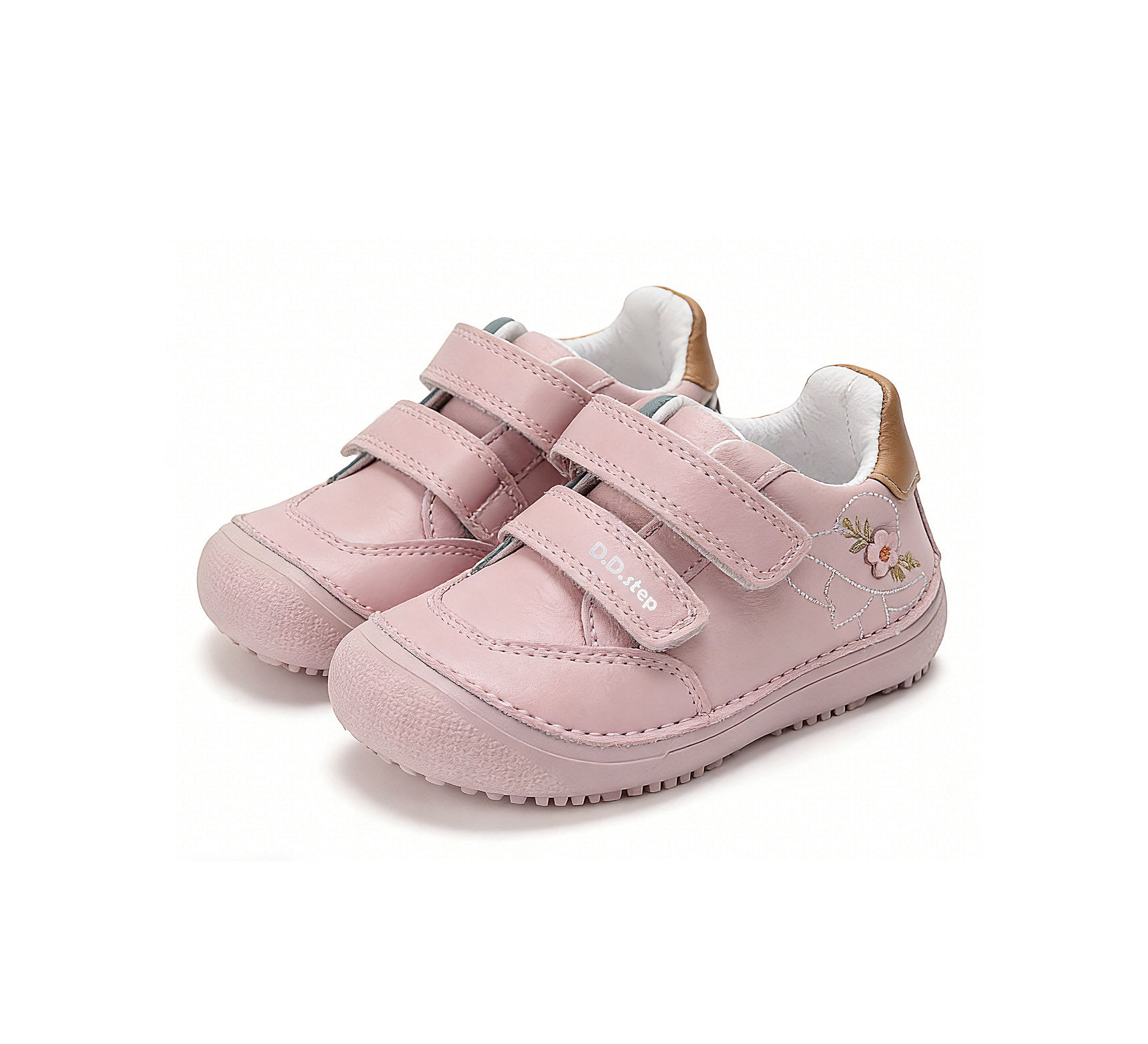 chaussures enfant en cuir DD Step barefoot S063-61572 Baby Pink sur la boutique Liberty Pieds (7)