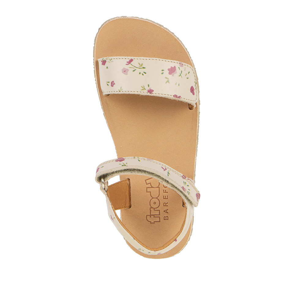 sandales Froddo barefoot Flexi Lia cognac G3150264-28 Flowers sur la boutique Liberty Pieds (3)