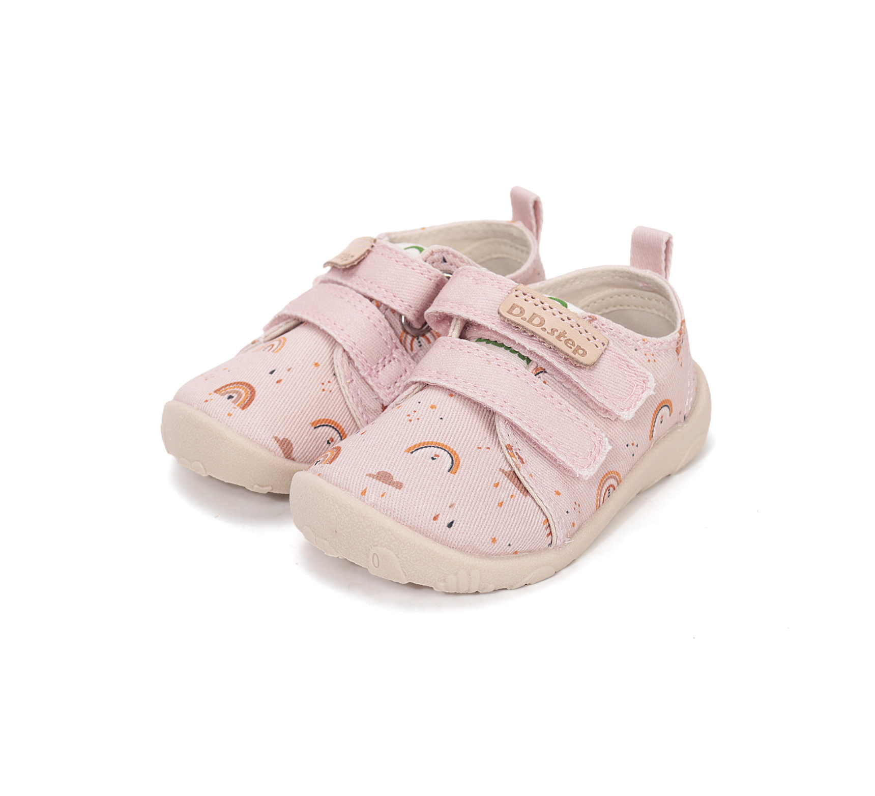 Baskets en toile enfant DD Step barefoot C086-61515 Baby Pink sur la boutique Liberty Pieds (6)