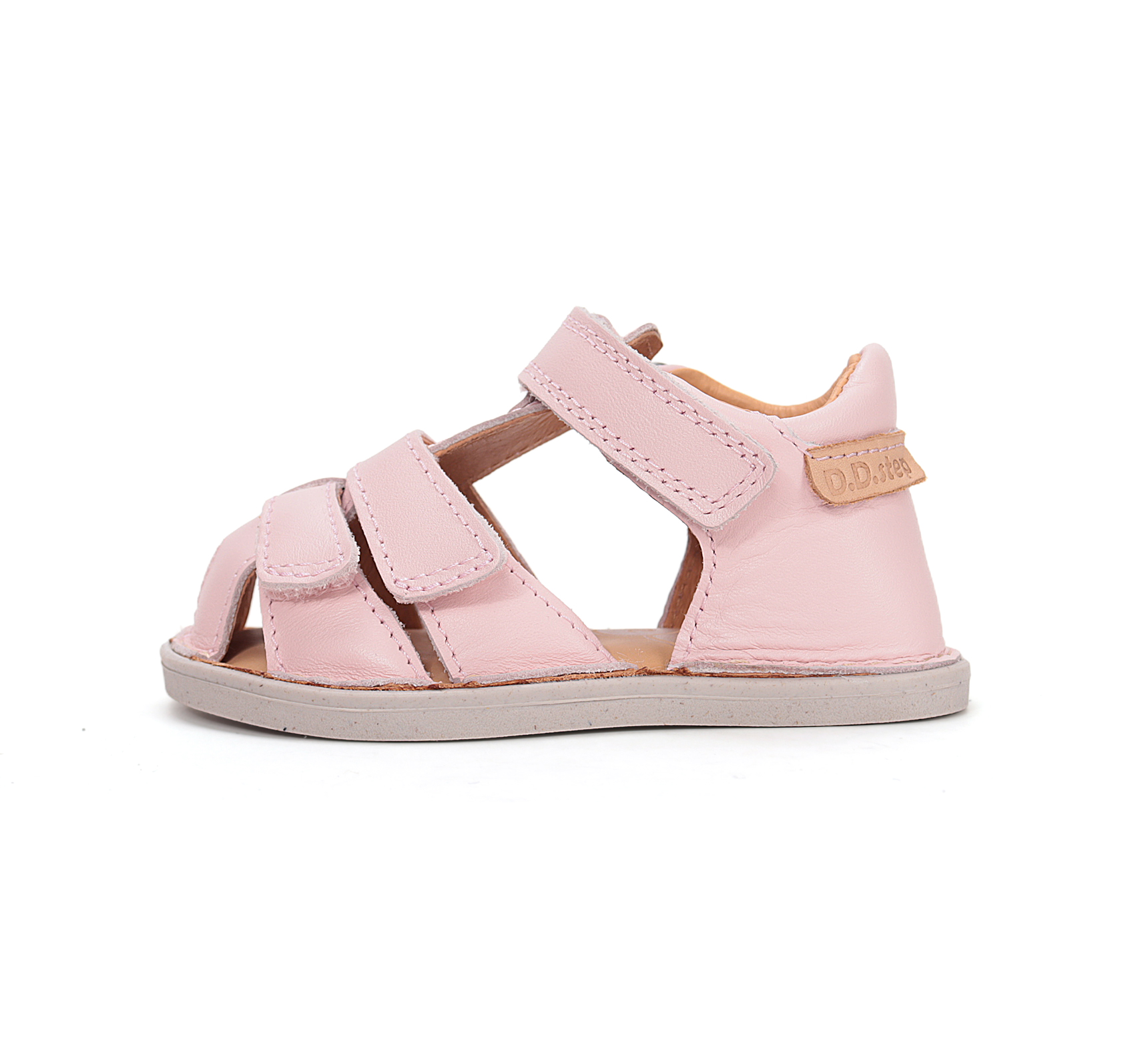 Sandales enfant DD step barefoot G076-61842D Baby Pink sur la boutique Liberty Pieds (2)