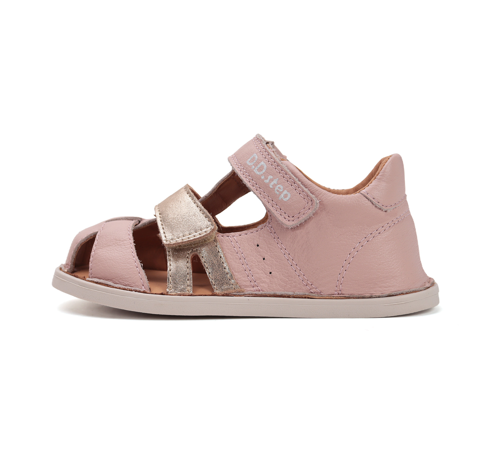Sandales enfant DD step barefoot G076-61863B Baby Pink sur la boutique Liberty Pieds (2)