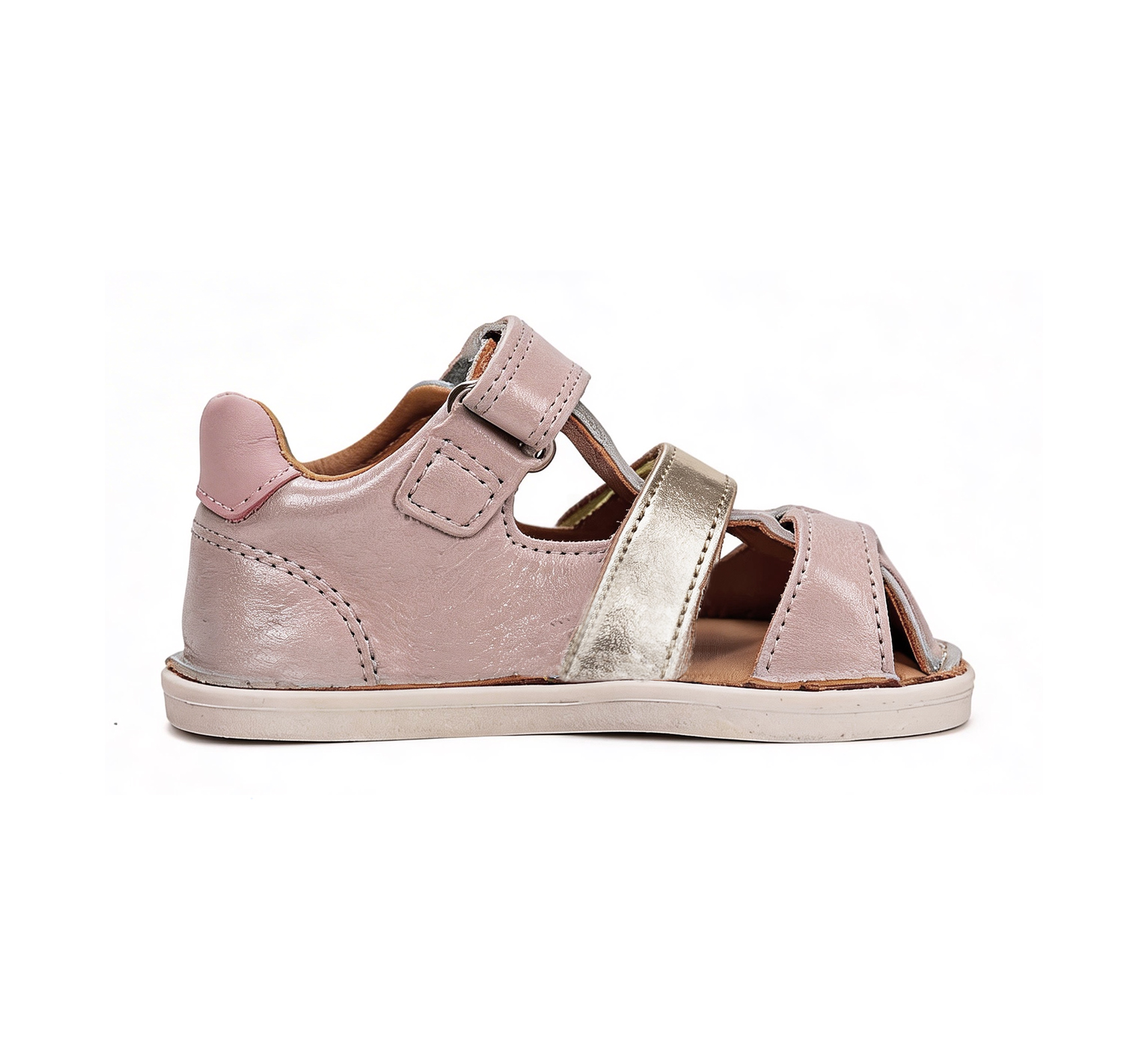 Sandales enfant DD step barefoot G076-61863B Baby Pink sur la boutique Liberty Pieds (4)